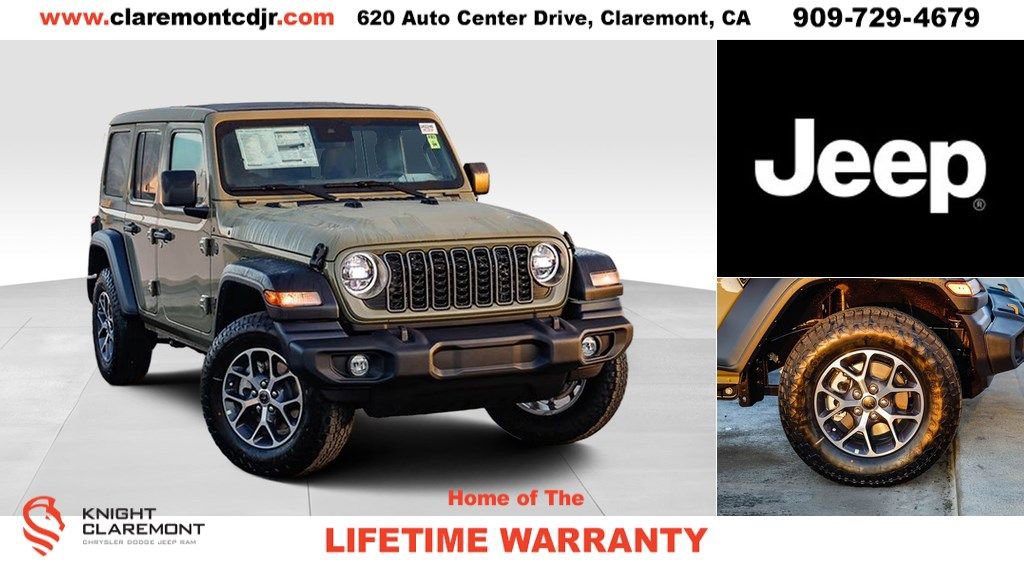 New 2025 Jeep Wrangler Sport S