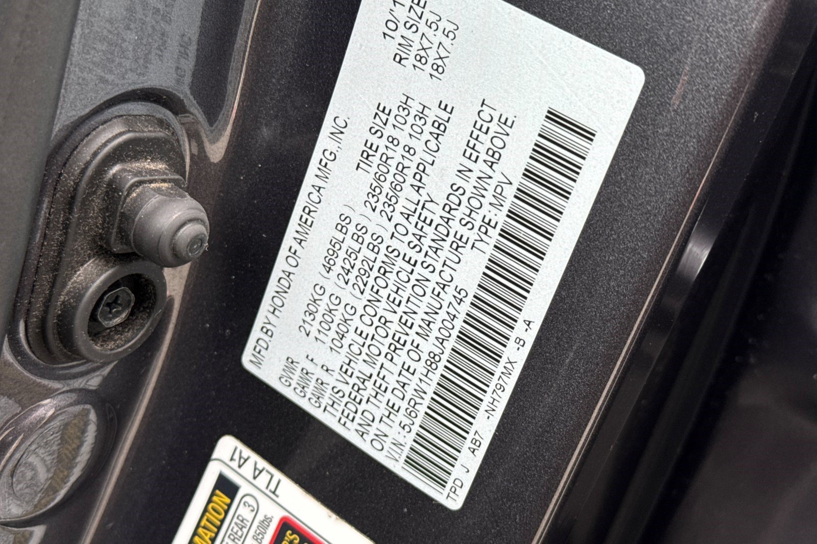 Certified 2018 Honda CR-V EX-L image 25