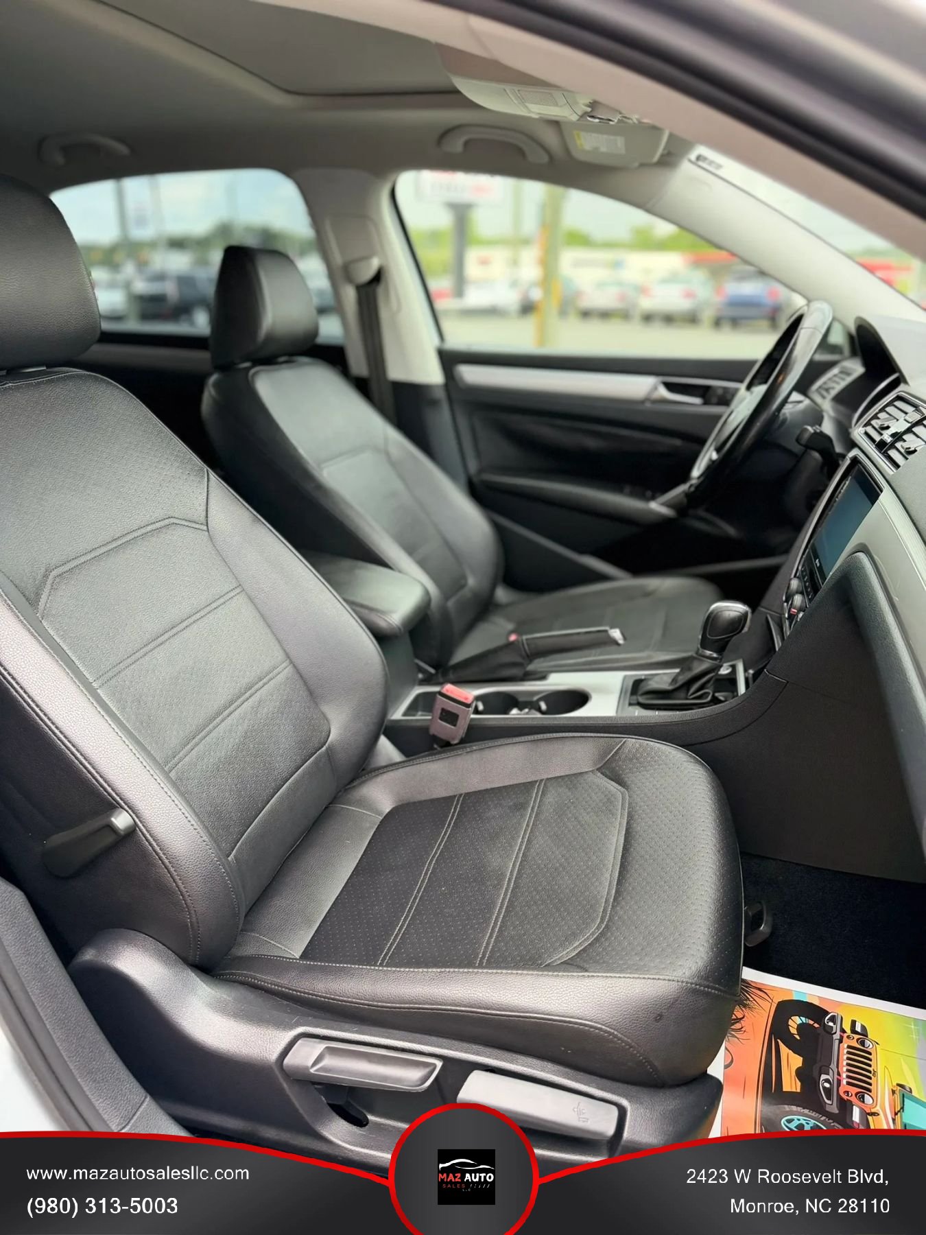 Used 2019 Volkswagen Passat 2.0T Wolfsburg w/ Wheels & Sunroof Package FWD image 18