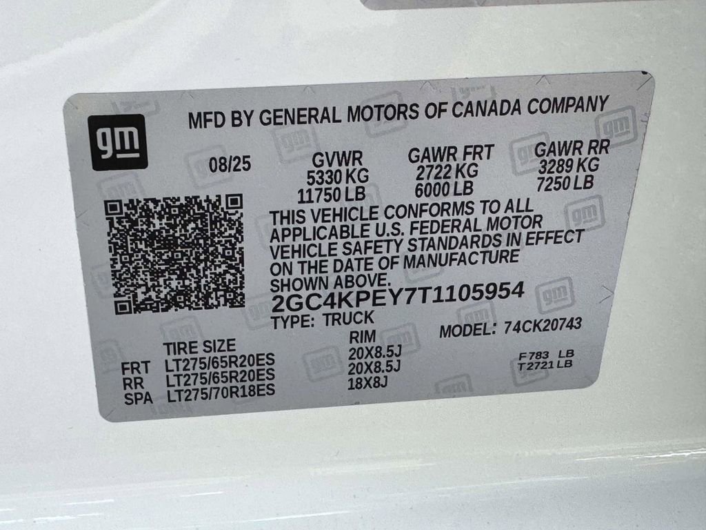 New 2026 Chevrolet Silverado 2500 LTZ w/ Z71 Chrome Sport Edition image 27