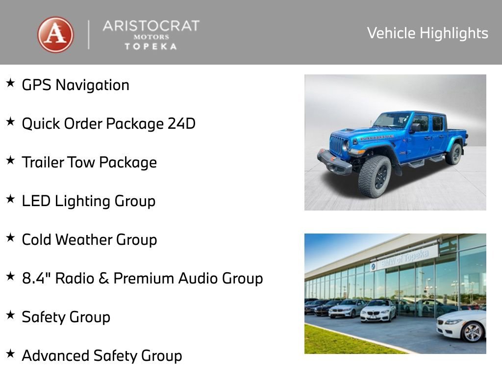 Used 2021 Jeep Gladiator Mojave AWD/4WD image 2