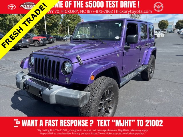 Used 2018 Jeep Wrangler Unlimited Sahara