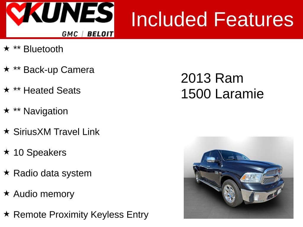 Used 2013 RAM 1500 Laramie w/ Convenience Group image 2