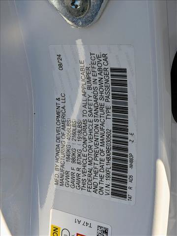 Certified 2024 Honda Civic Sport Touring image 24