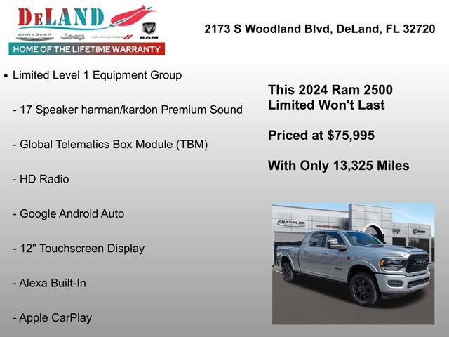 Used 2024 RAM 2500 Limited image 18