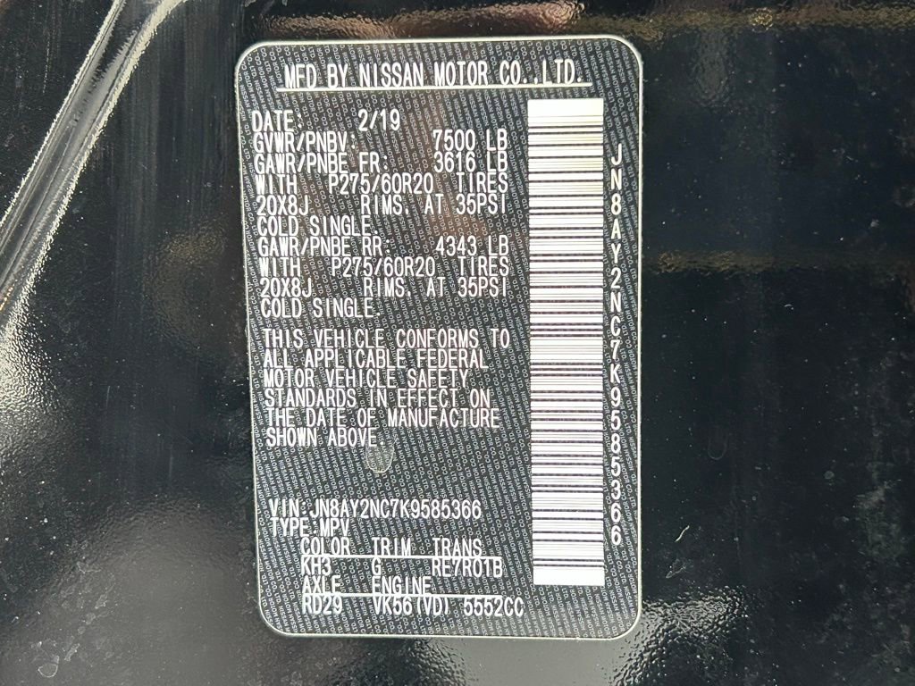 Used 2019 Nissan Armada SL w/ Premium Package image 42