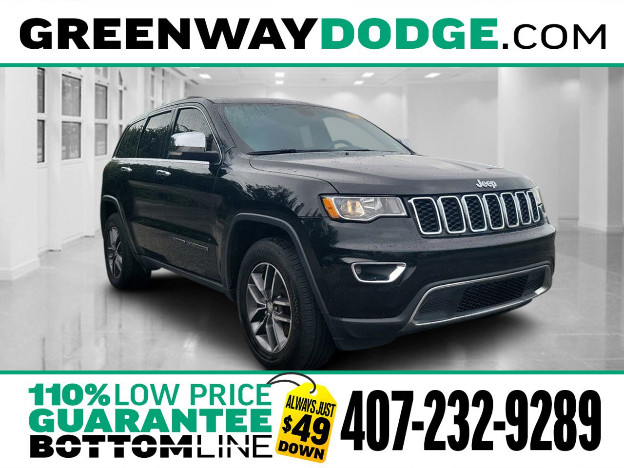 Used 2018 Jeep Grand Cherokee Limited w/ Trailer Tow Group IV