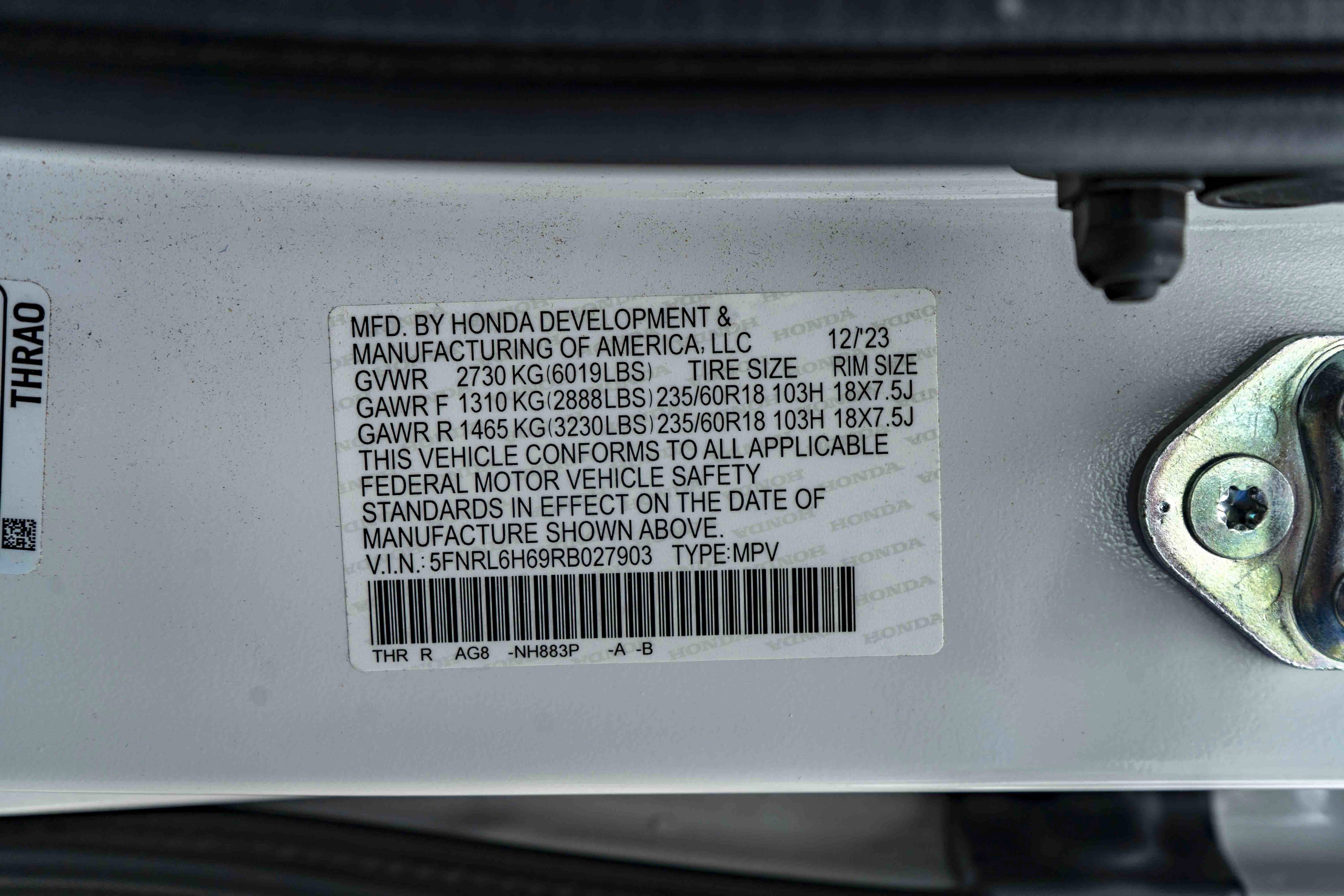 Used 2024 Honda Odyssey EX-L image 45