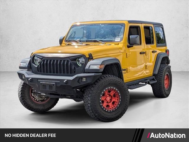 Used 2021 Jeep Wrangler Unlimited Sport AWD/4WD image 1
