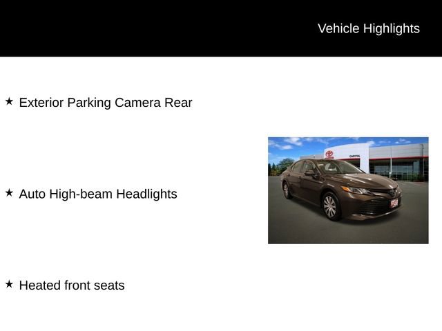 Used 2018 Toyota Camry LE image 2