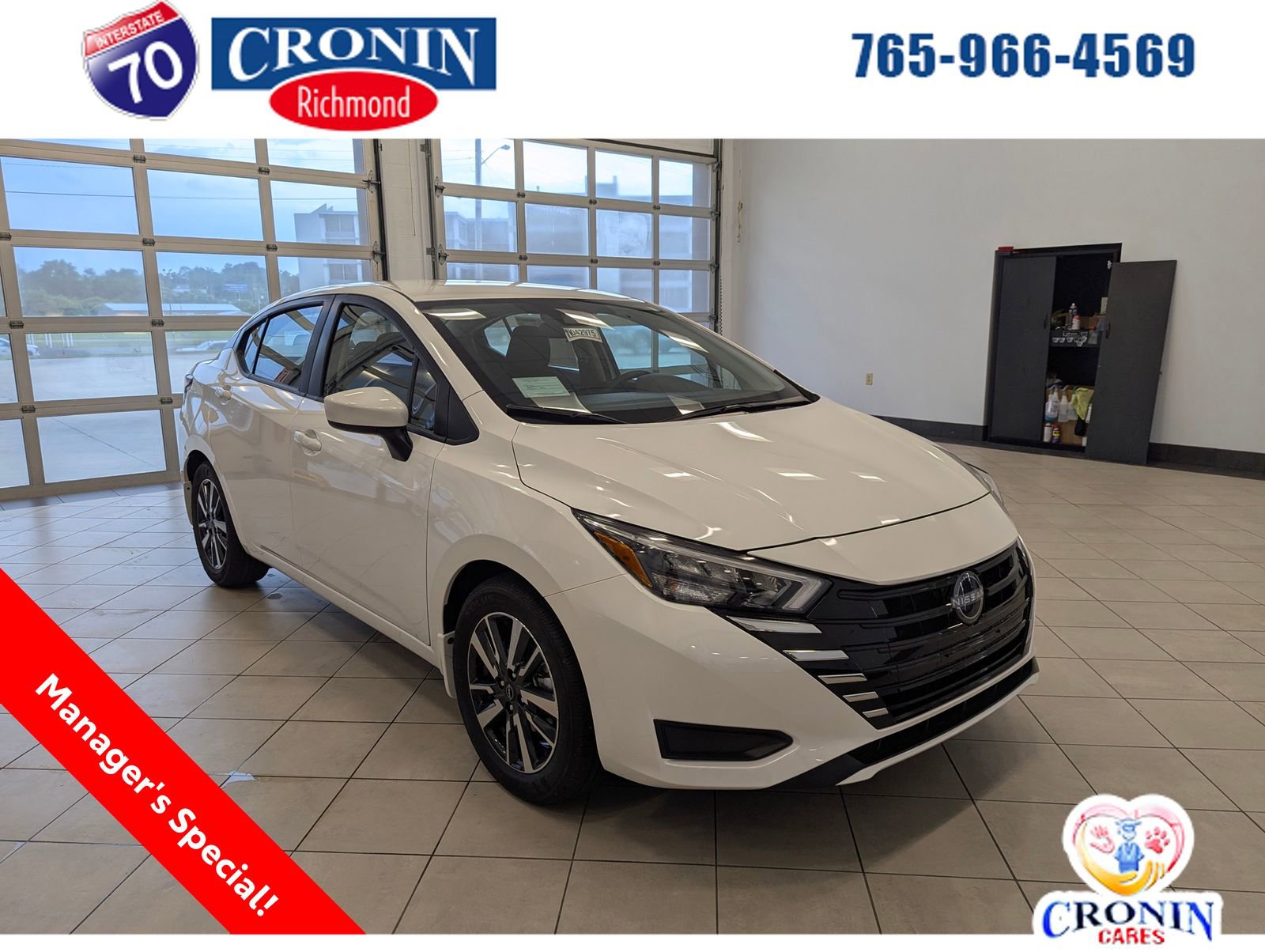 New 2025 Nissan Versa SV w/ Trunk Package