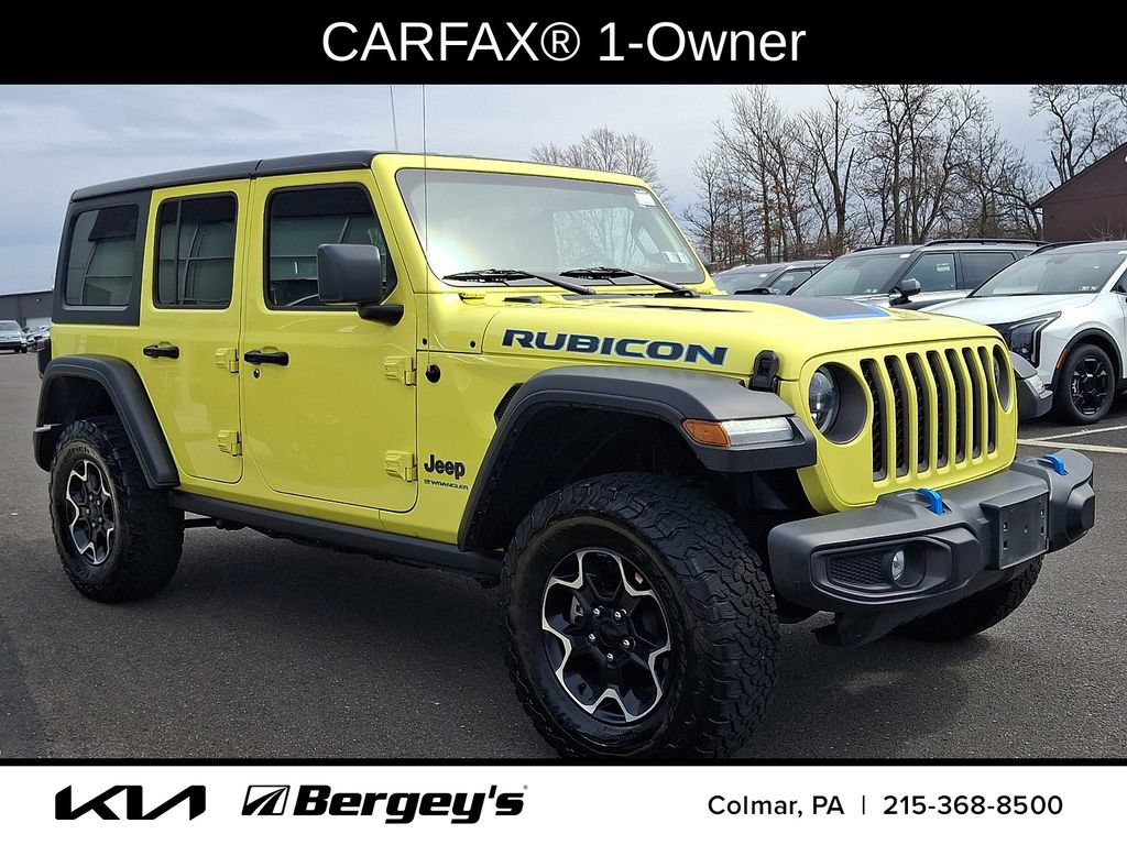 Used 2023 Jeep Wrangler Unlimited Rubicon 4xe AWD/4WD image 3