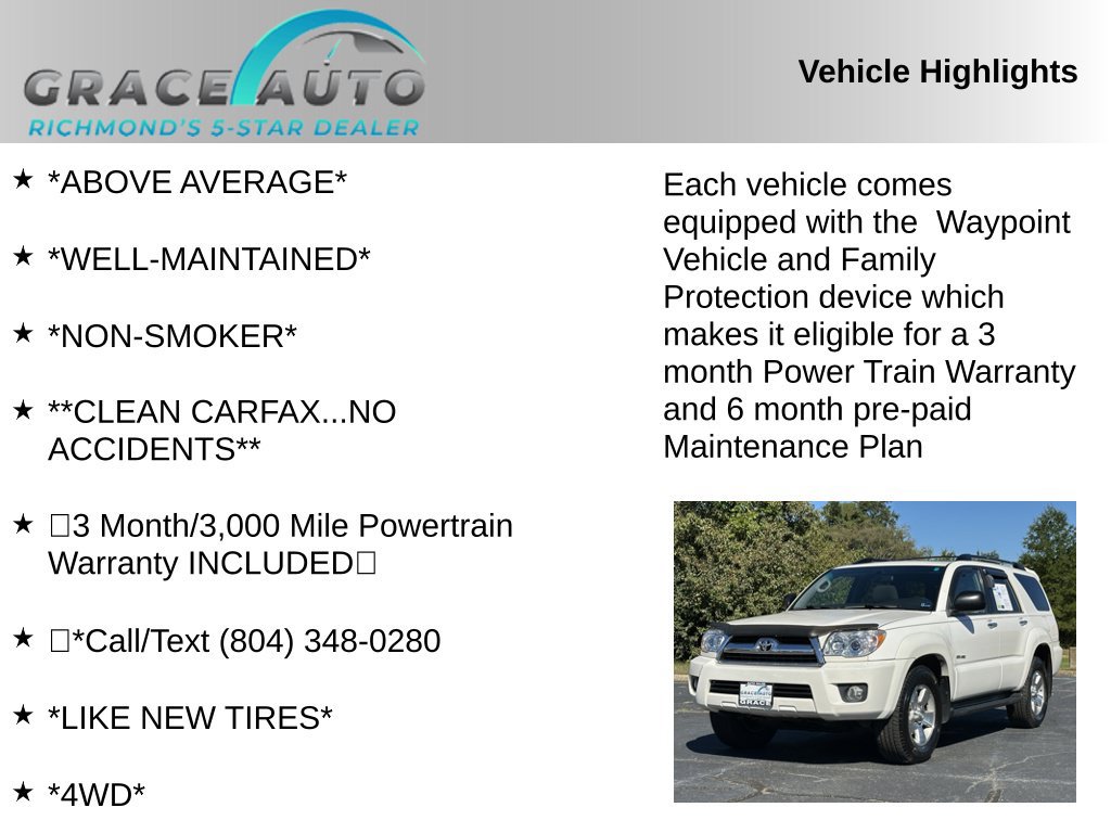 Used 2008 Toyota 4Runner SR5 AWD/4WD image 2