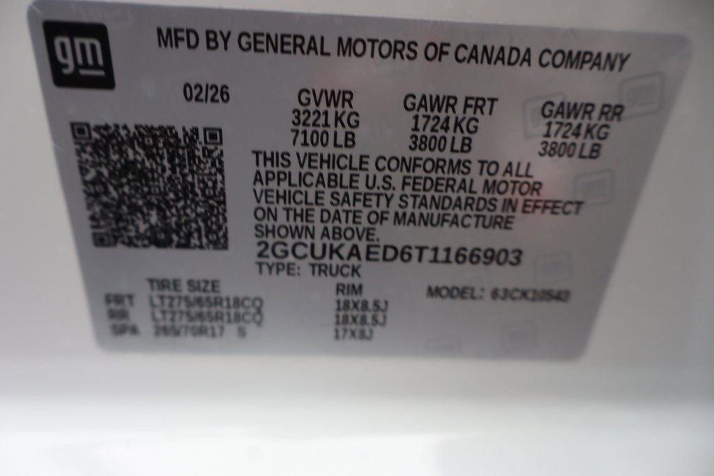 New 2026 Chevrolet Silverado 1500 W/T w/ WT Value Package image 25