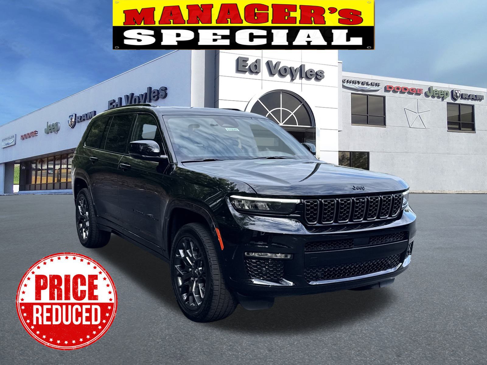 New 2025 Jeep Grand Cherokee L Summit w/ Obsidian Package image 1
