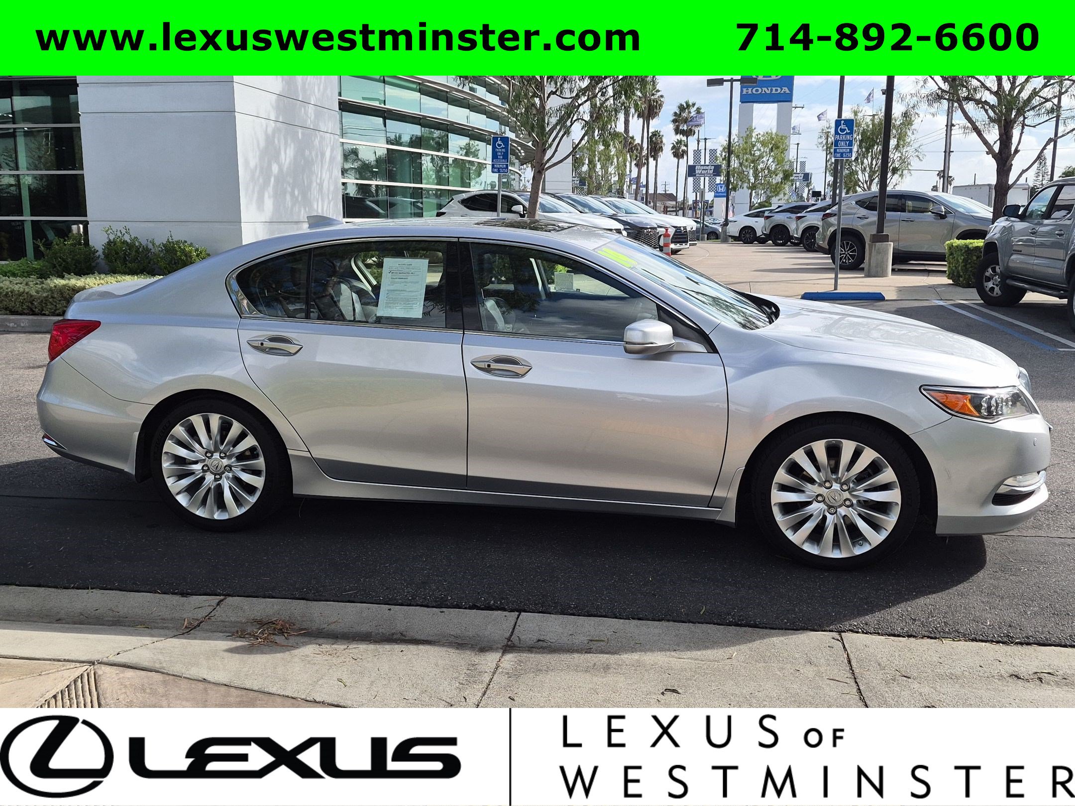 Used 2014 Acura RLX w/ Advance Package FWD image 4