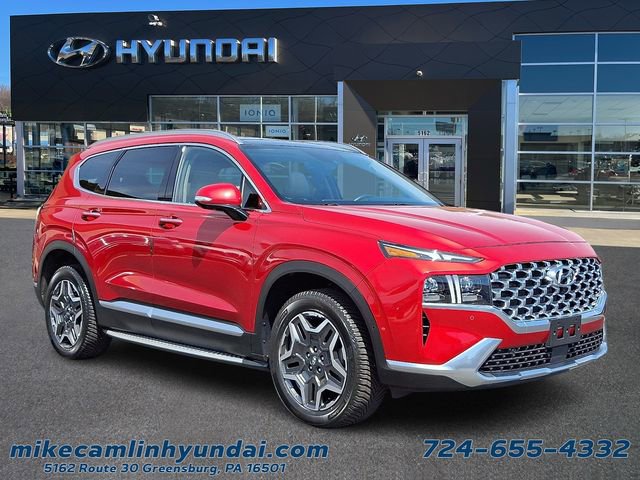 Certified 2021 Hyundai Santa Fe Limited w/ Cargo Package AWD/4WD image 1
