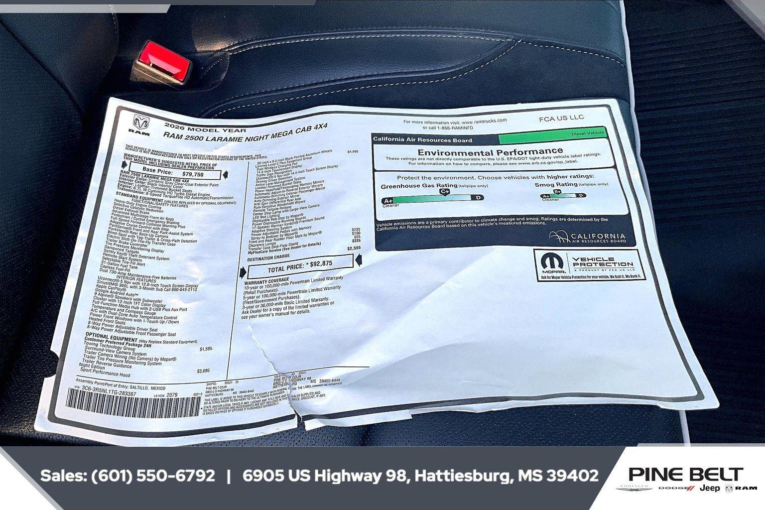 New 2026 RAM 2500 Laramie image 12