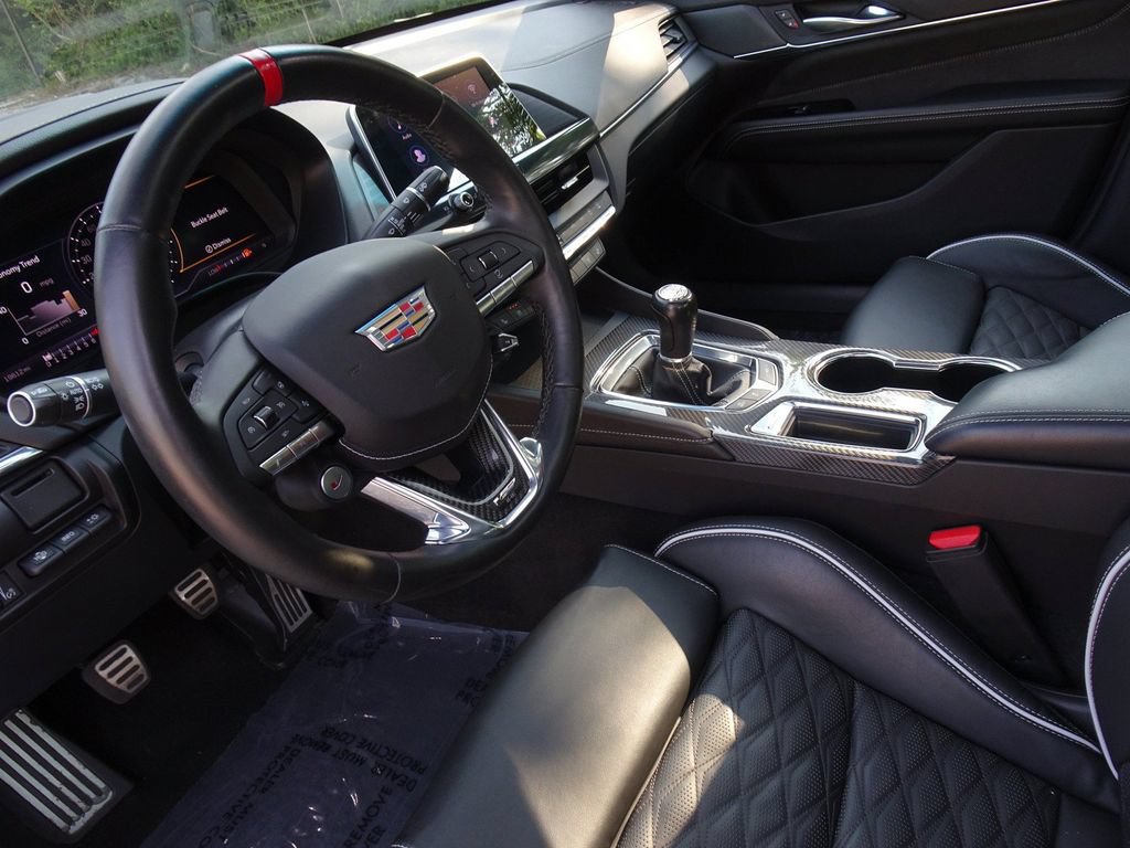 Certified 2023 Cadillac CT4 V Blackwing w/ Technology Package RWD image 13