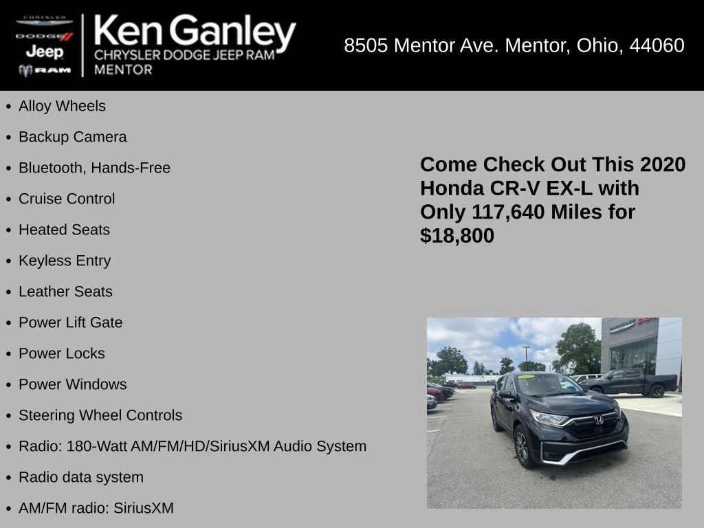 Used 2020 Honda CR-V EX-L image 5