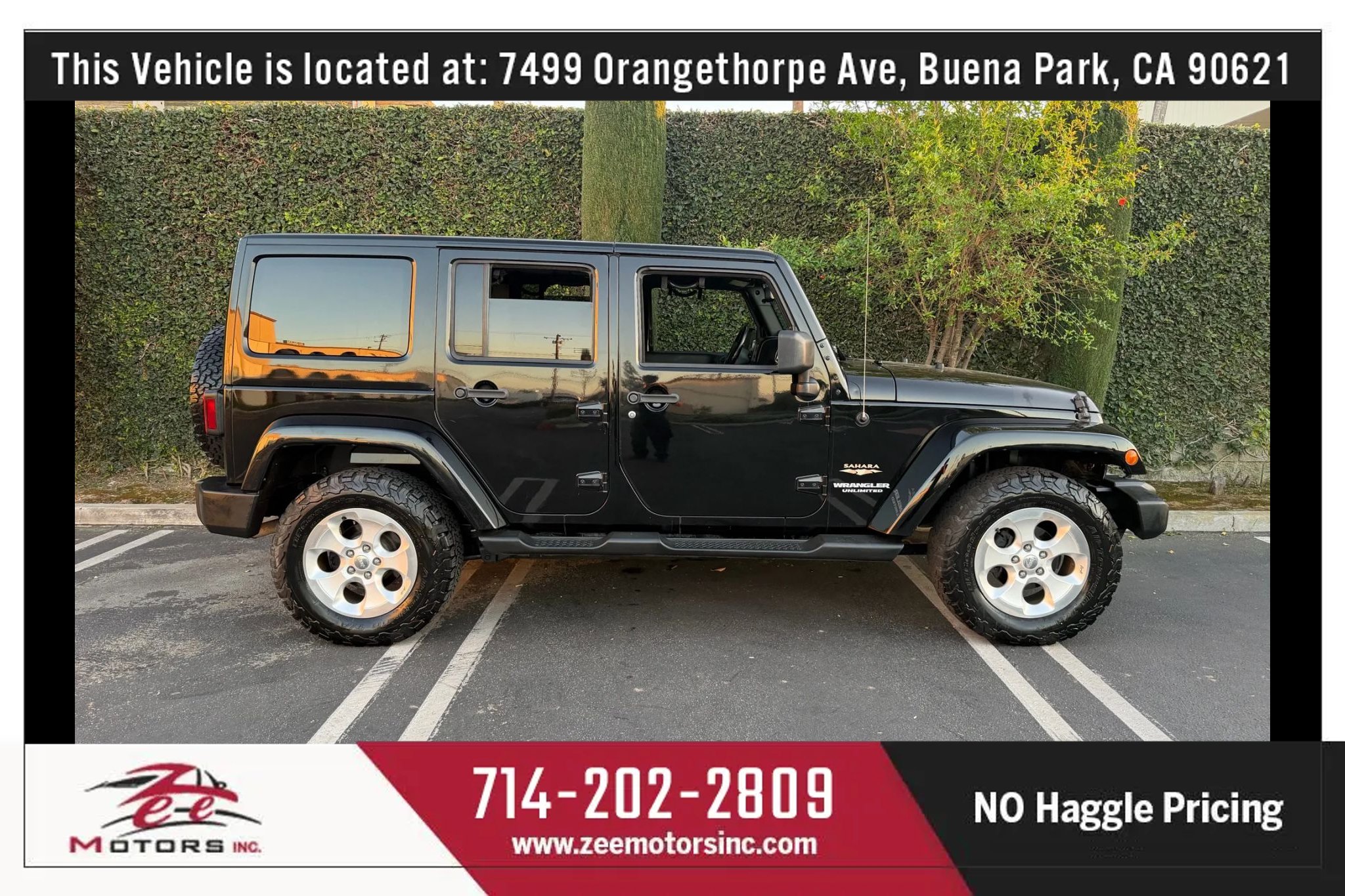 Used 2013 Jeep Wrangler Unlimited Sahara w/ Connectivity Group image 3
