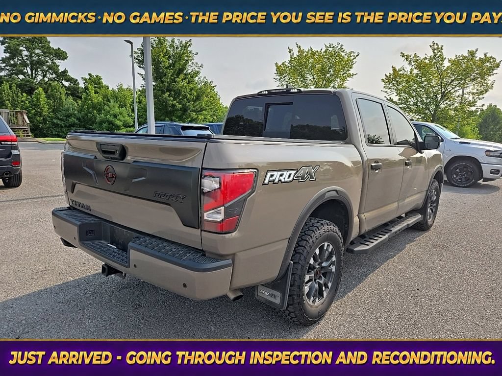 Used 2023 Nissan Titan PRO-4X w/ Pro-4x Convenience Package AWD/4WD image 7
