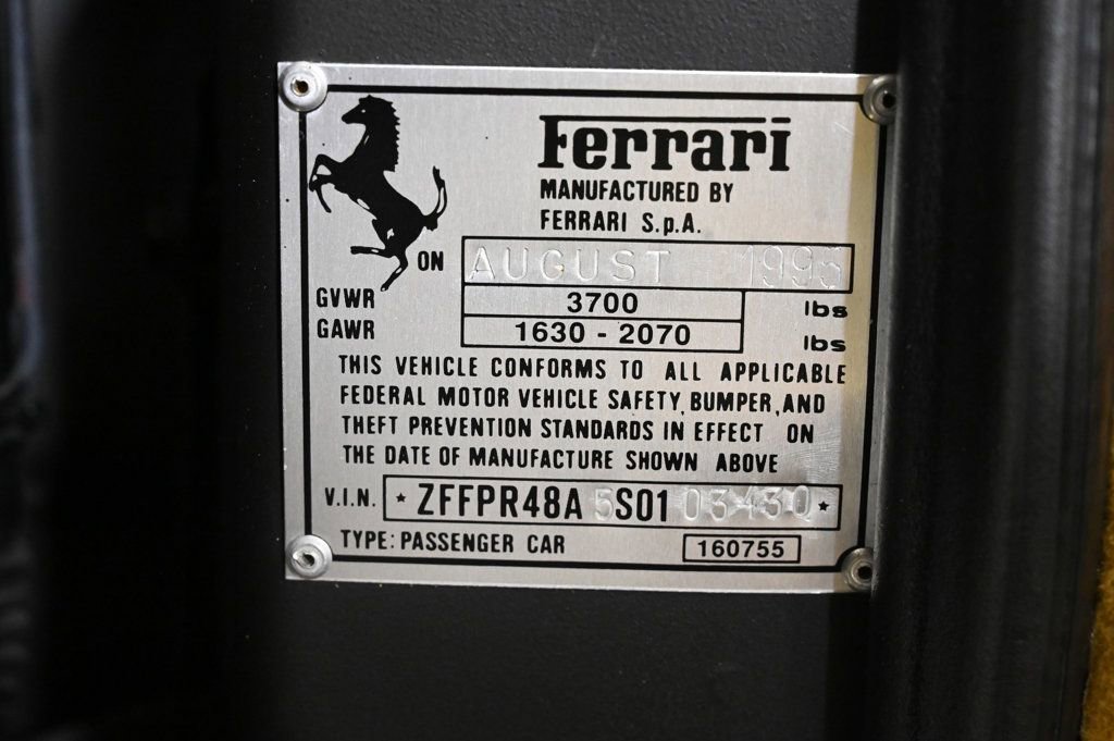 Used 1995 Ferrari F355 Spider image 26