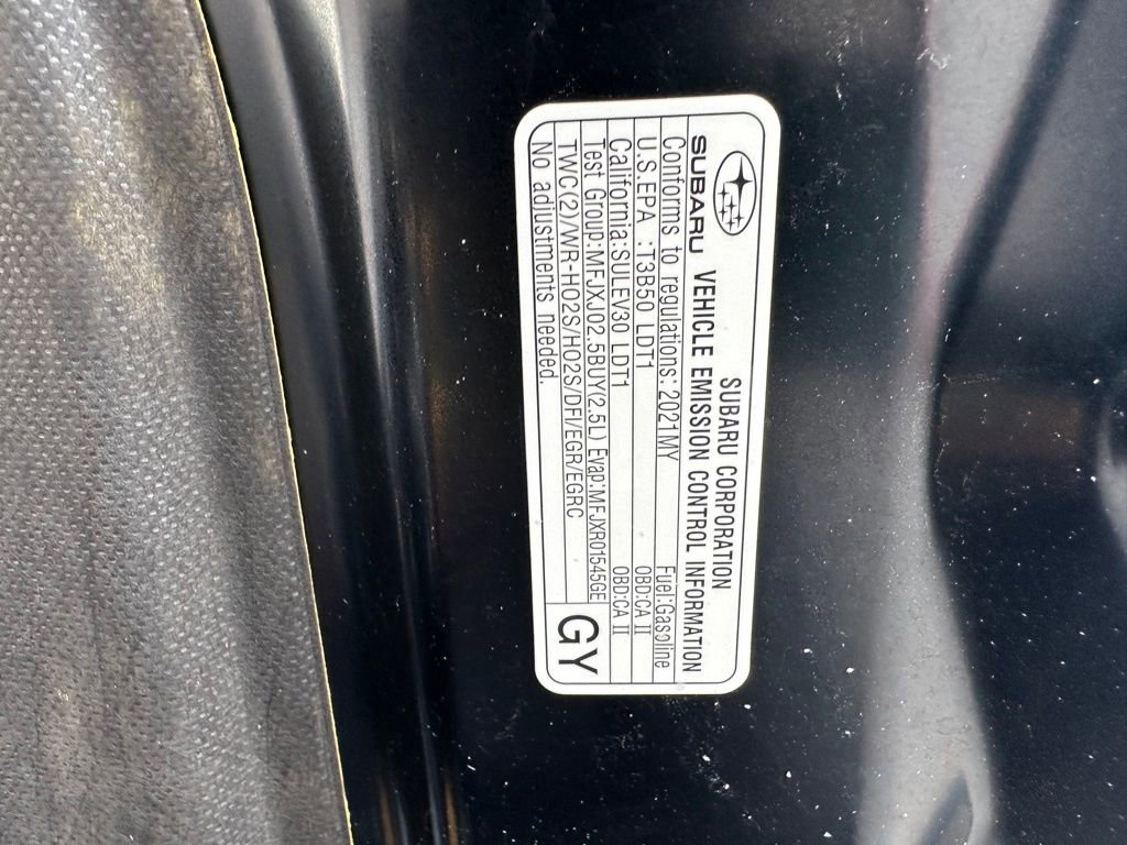 Used 2021 Subaru Crosstrek 2.5i Sport w/ Moonroof Package image 33