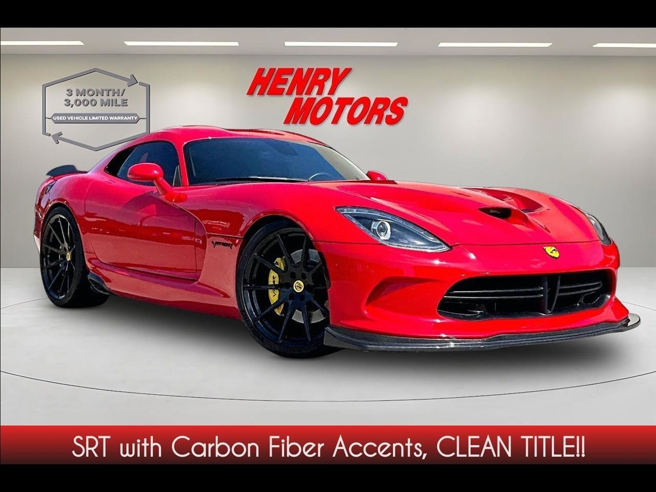 Used 2016 Dodge Viper SRT-10