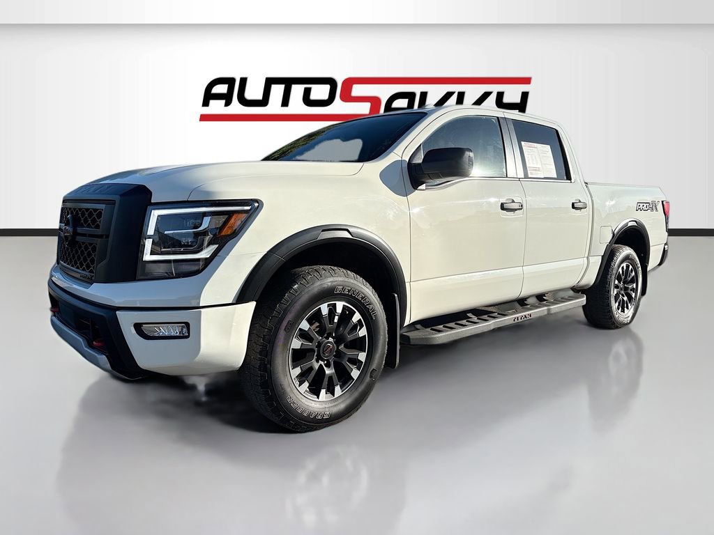 Used 2021 Nissan Titan PRO-4X w/ Off Road Protection Package image 3