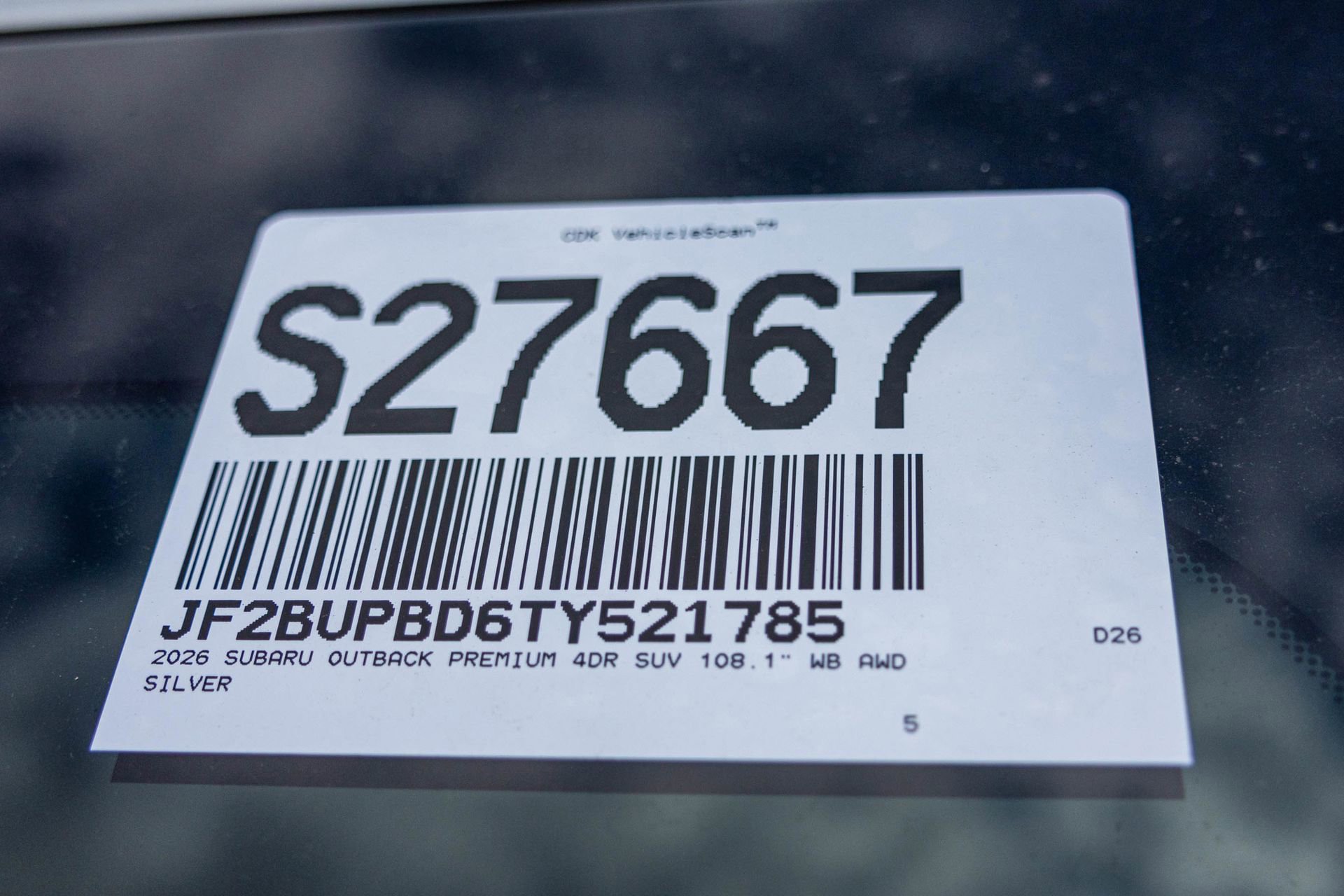 New 2026 Subaru Outback Premium AWD/4WD image 48