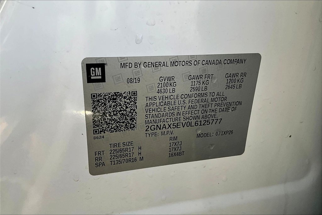 Used 2020 Chevrolet Equinox LS AWD/4WD image 19