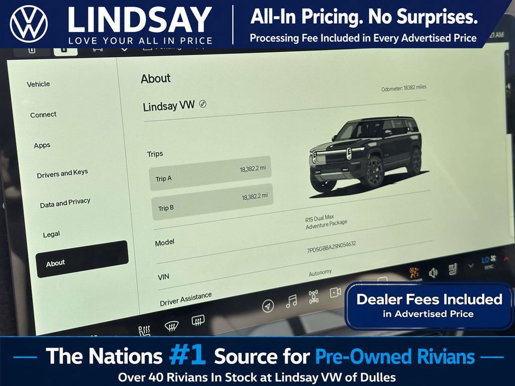 Used 2025 Rivian R1S Adventure AWD/4WD image 24