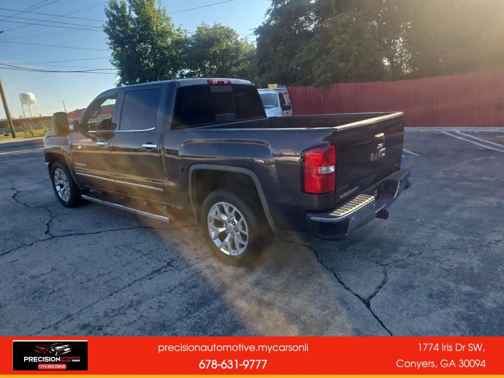 Used 2015 GMC Sierra 1500 SLT w/ SLT Crew Cab Value Package RWD image 4