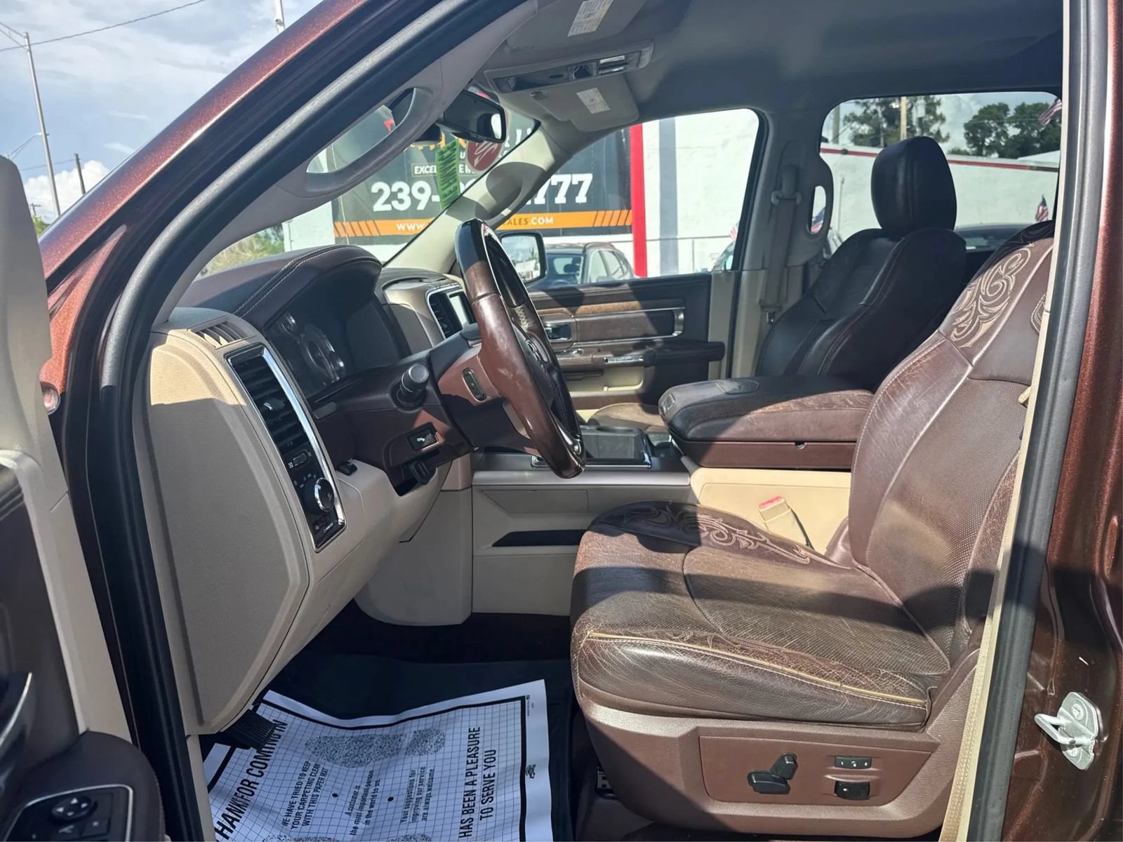 Used 2015 RAM 1500 Laramie Longhorn w/ Convenience Group AWD/4WD image 9