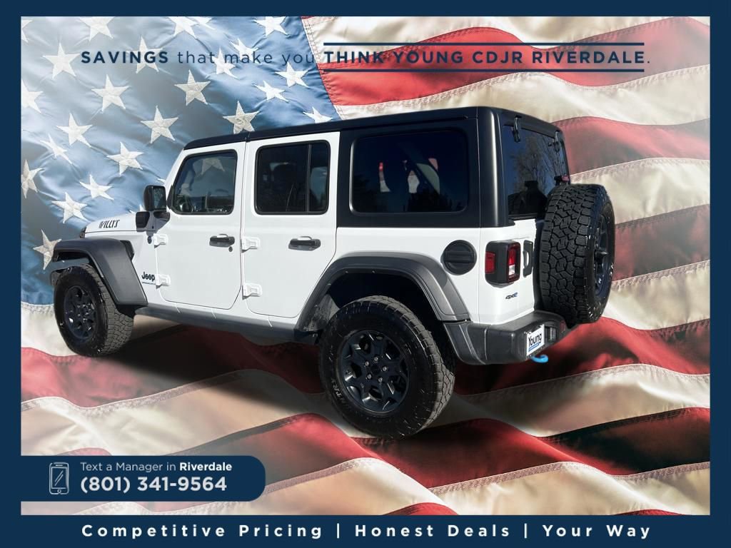 Used 2023 Jeep Wrangler Unlimited w/ 8.4" Radio Group image 3