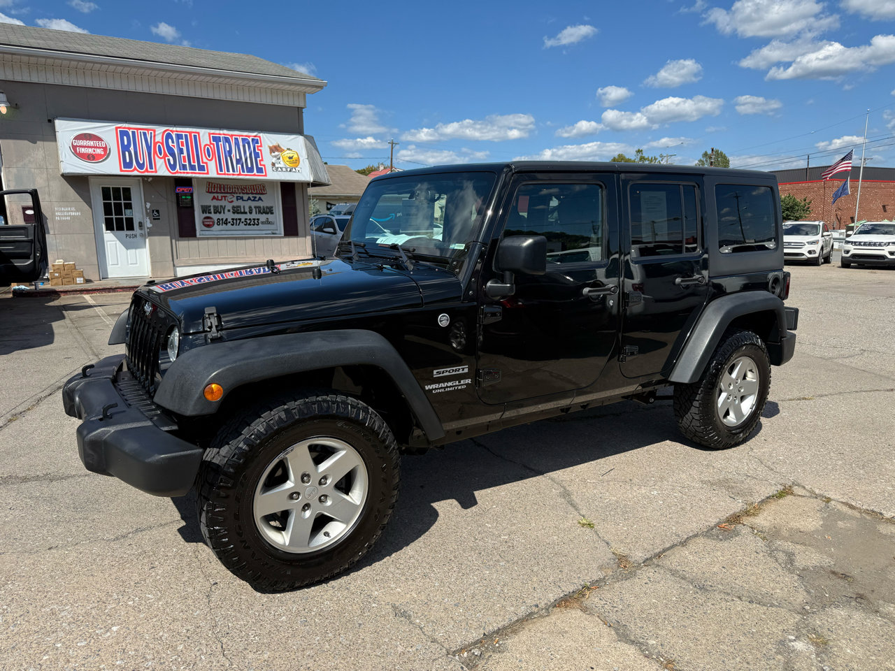 Used 2017 Jeep Wrangler Unlimited Sport w/ Quick Order Package 24S image 4