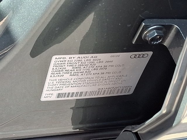 New 2026 Audi Q3 quattro 2.0T AWD/4WD image 18