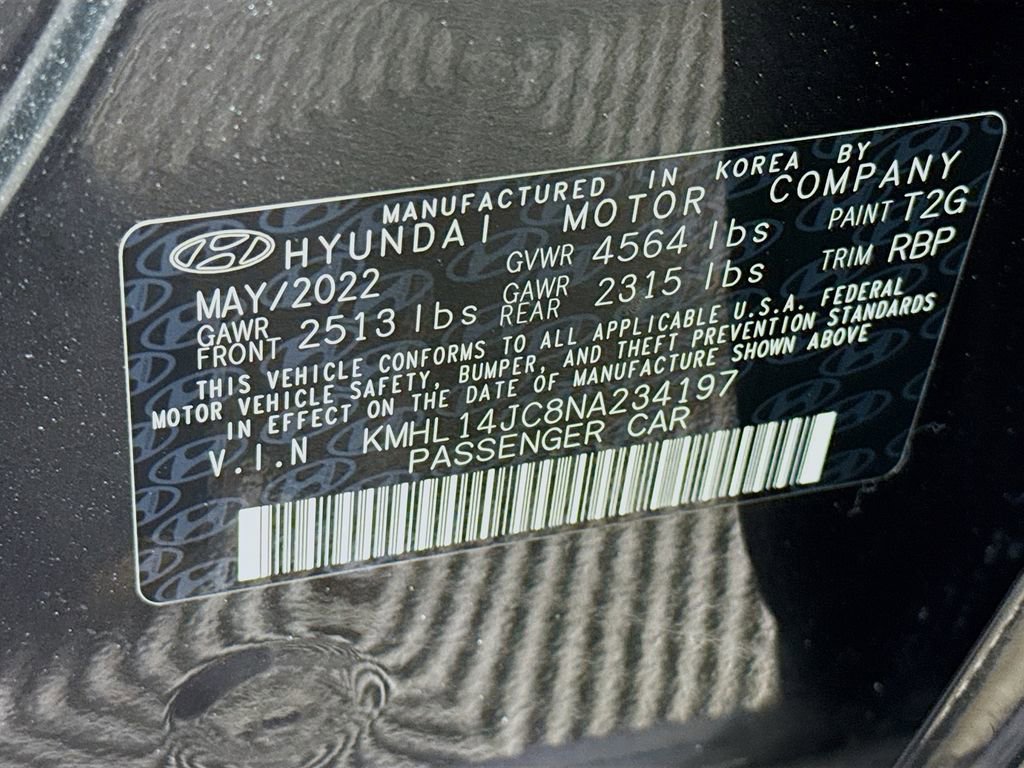 Used 2022 Hyundai Sonata N Line w/ Preferred Accessory Package FWD image 36