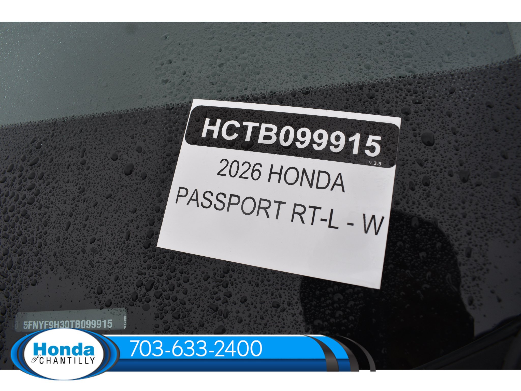 New 2026 Honda Passport RTL image 33