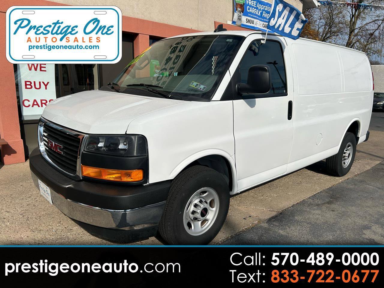 Used 2022 GMC Savana 2500 w/ Driver Convenience Package