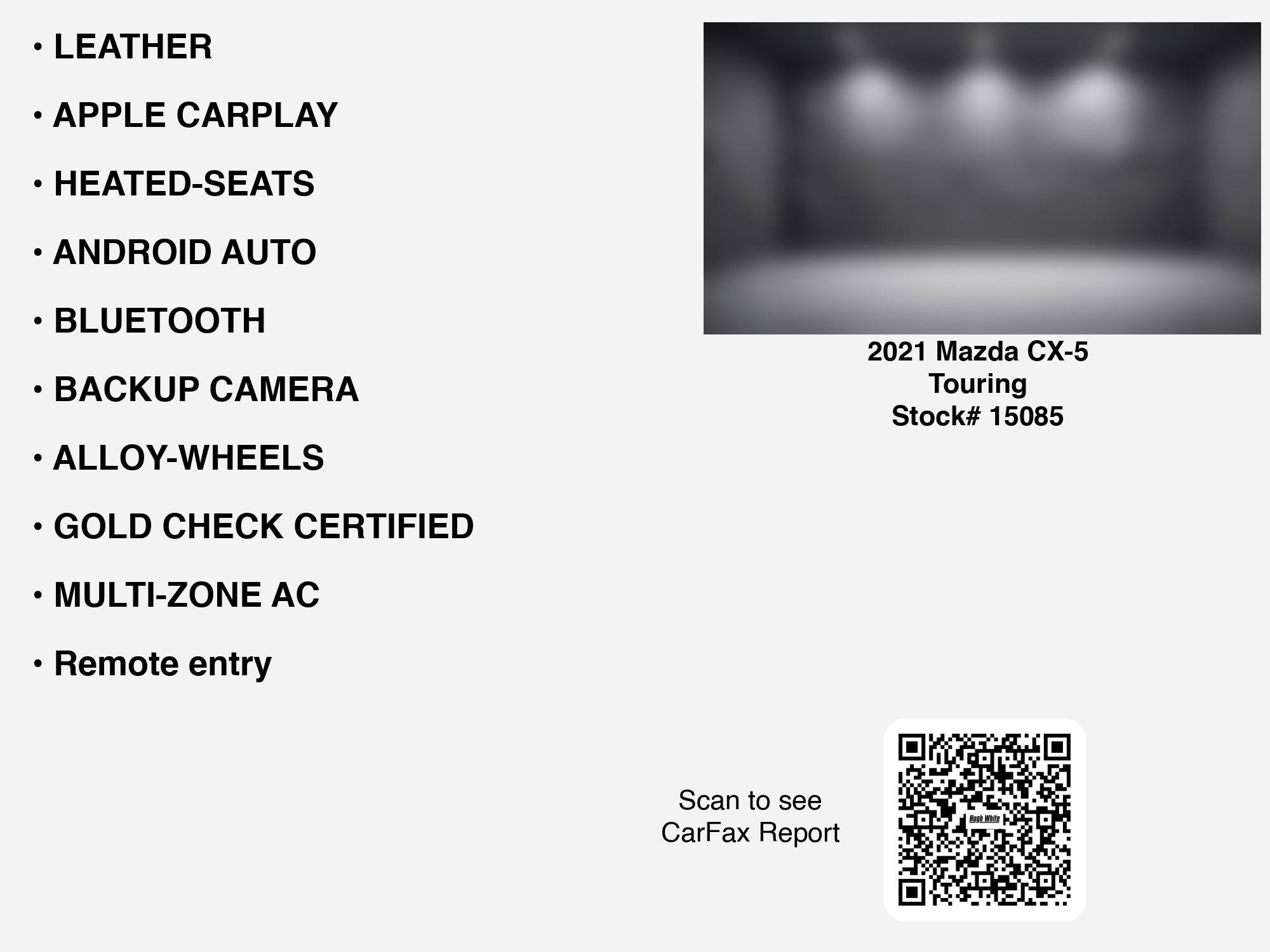 Used 2021 MAZDA CX-5 Touring w/ Touring Preferred SV Package AWD/4WD image 7