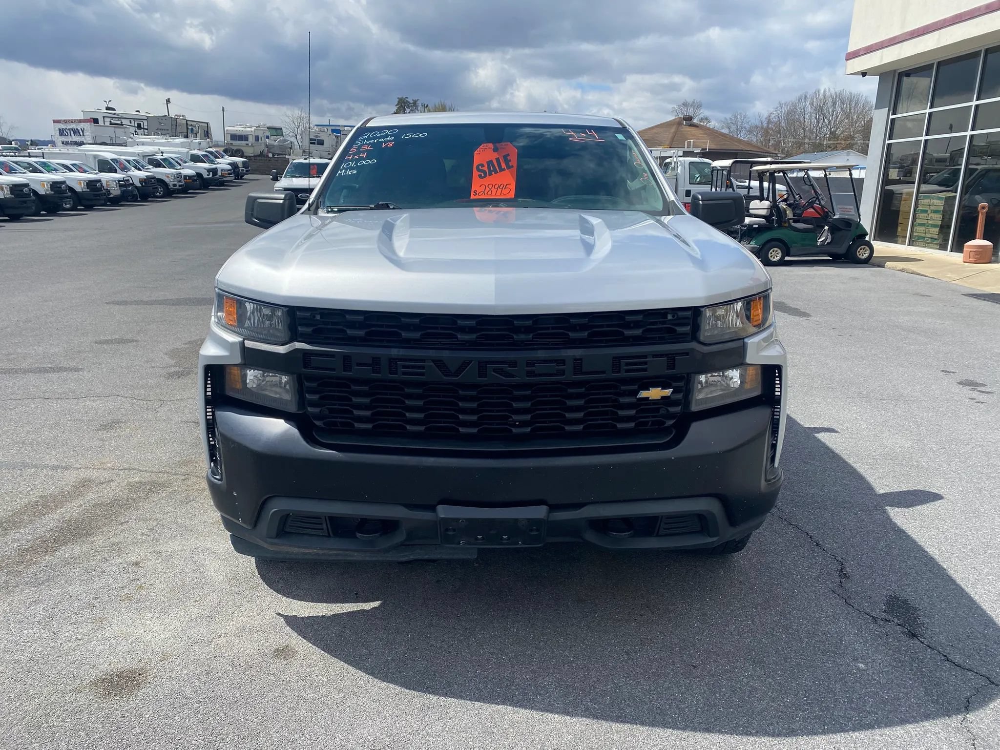 Used 2020 Chevrolet Silverado 1500 W/T w/ Trailering Package AWD/4WD image 2