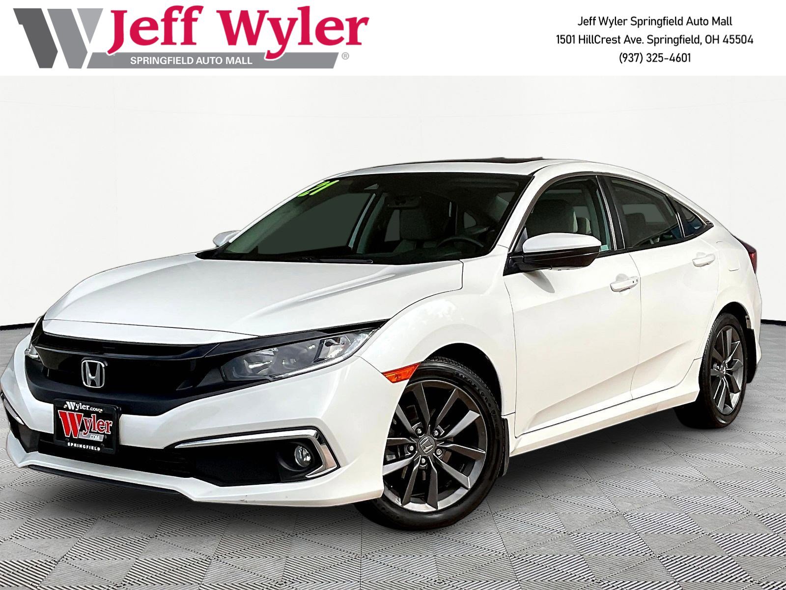 Used 2021 Honda Civic EX-L image 1