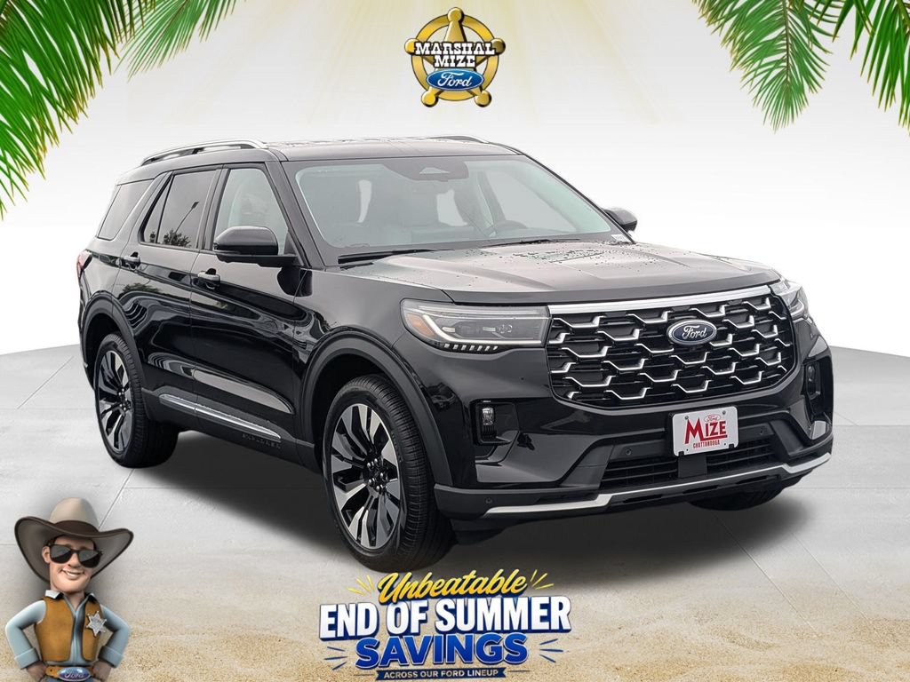 New 2026 Ford Explorer Platinum w/ LUX Leather Package AWD/4WD image 1