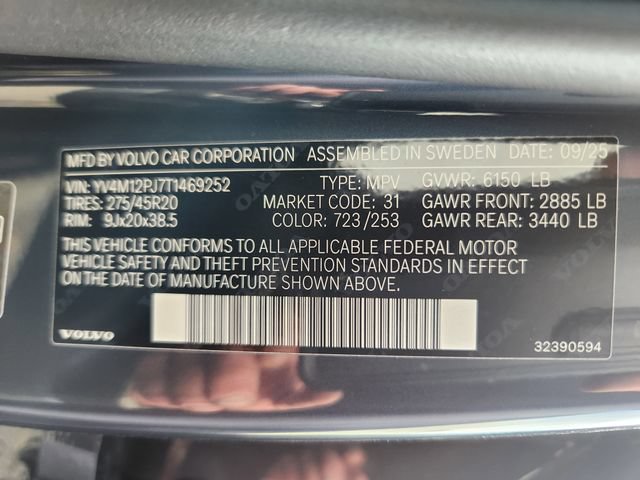 New 2026 Volvo XC90 B5 Core AWD/4WD image 25