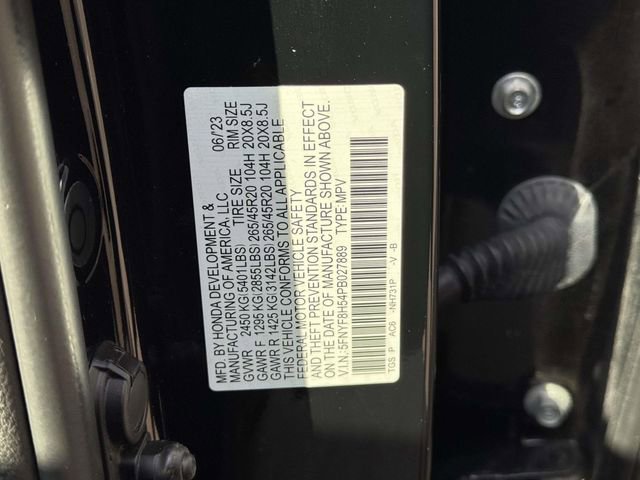 Certified 2023 Honda Passport EX-L image 17