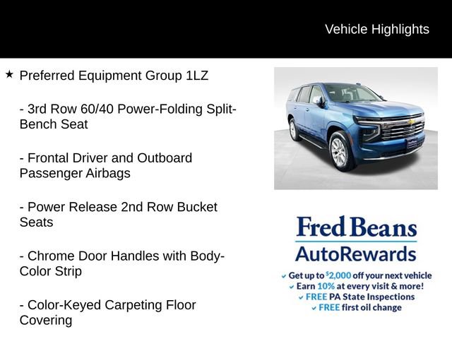 Certified 2025 Chevrolet Tahoe Premier AWD/4WD image 8