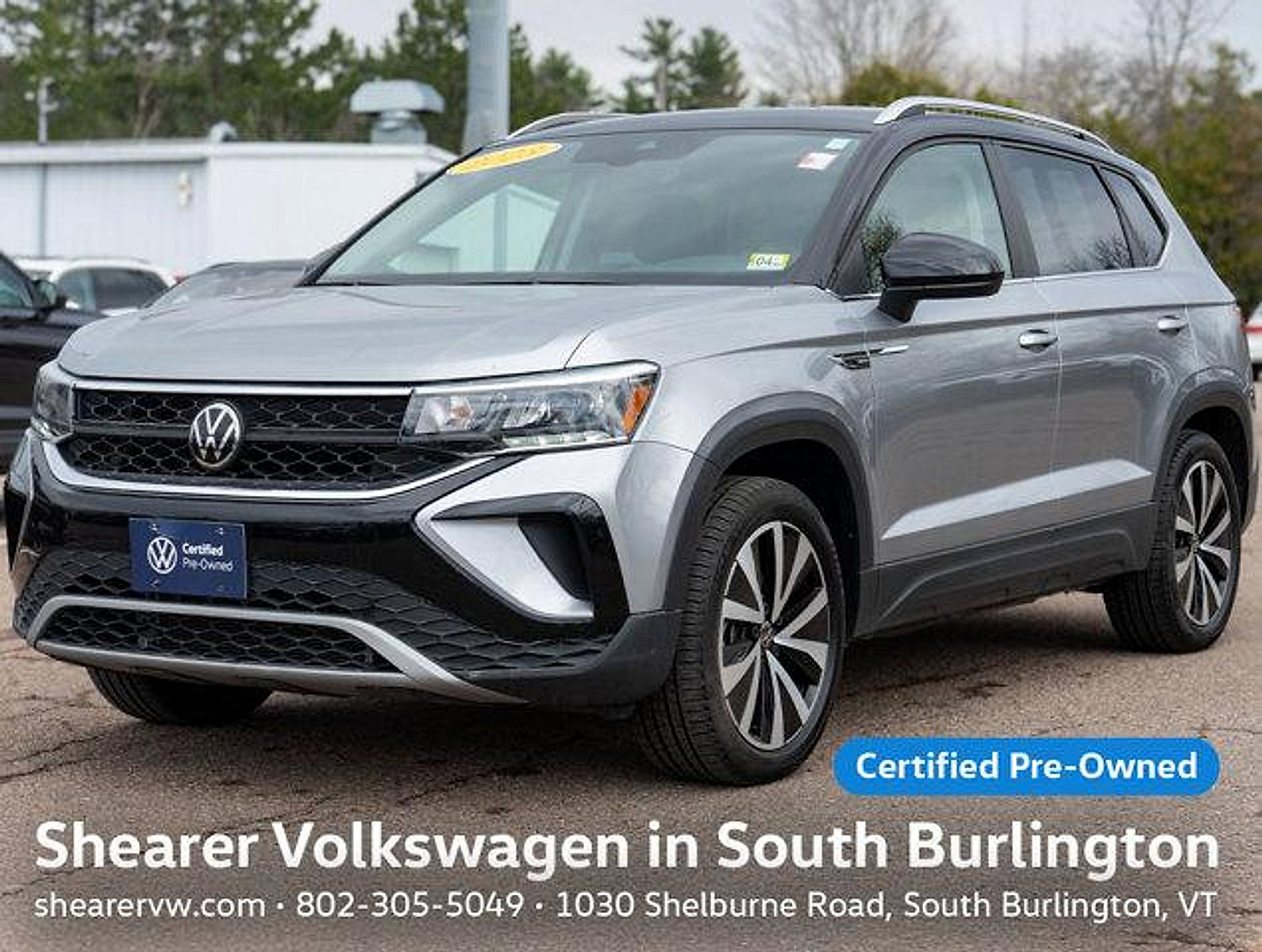 Certified 2023 Volkswagen Taos SE AWD/4WD image 1