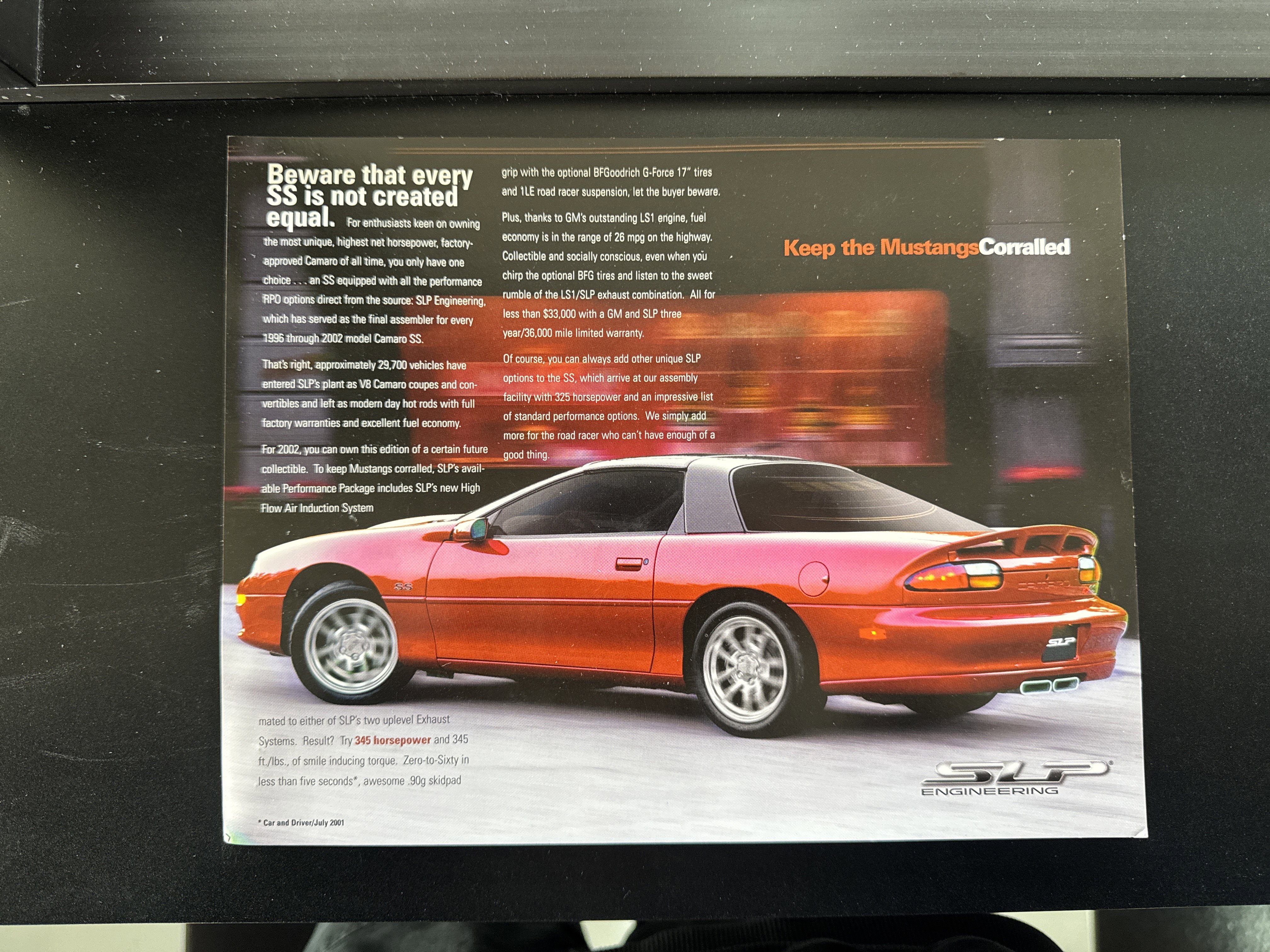 Used 2002 Chevrolet Camaro Z28 w/ SS Performance/Appearance Pkg image 51